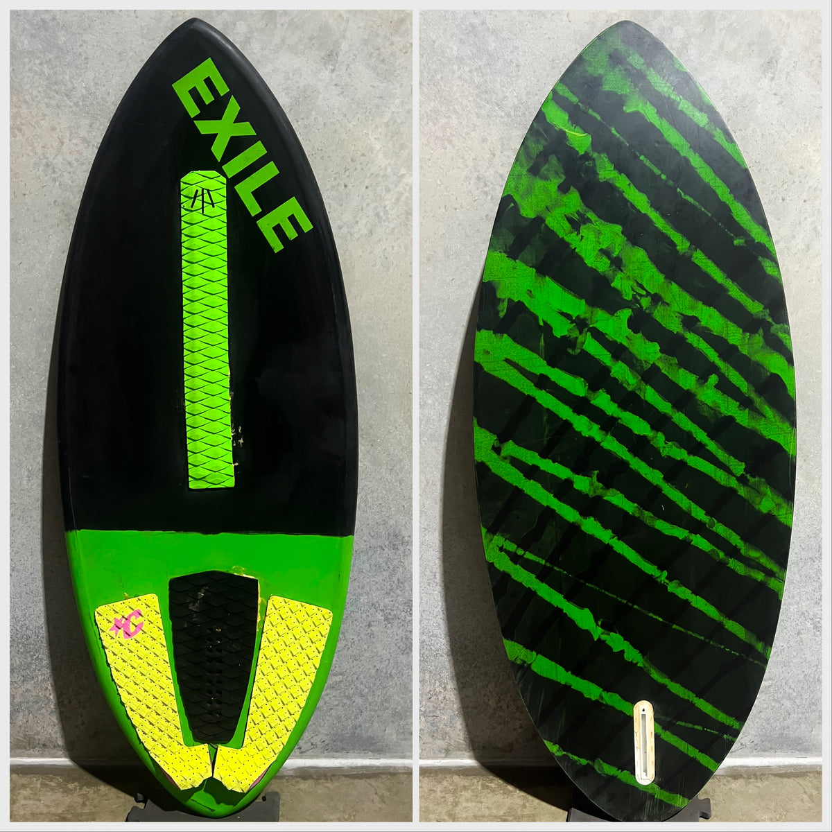 Demo Carbon Wakesurfer Skim Large 3/4 Exile Skimboards Australia