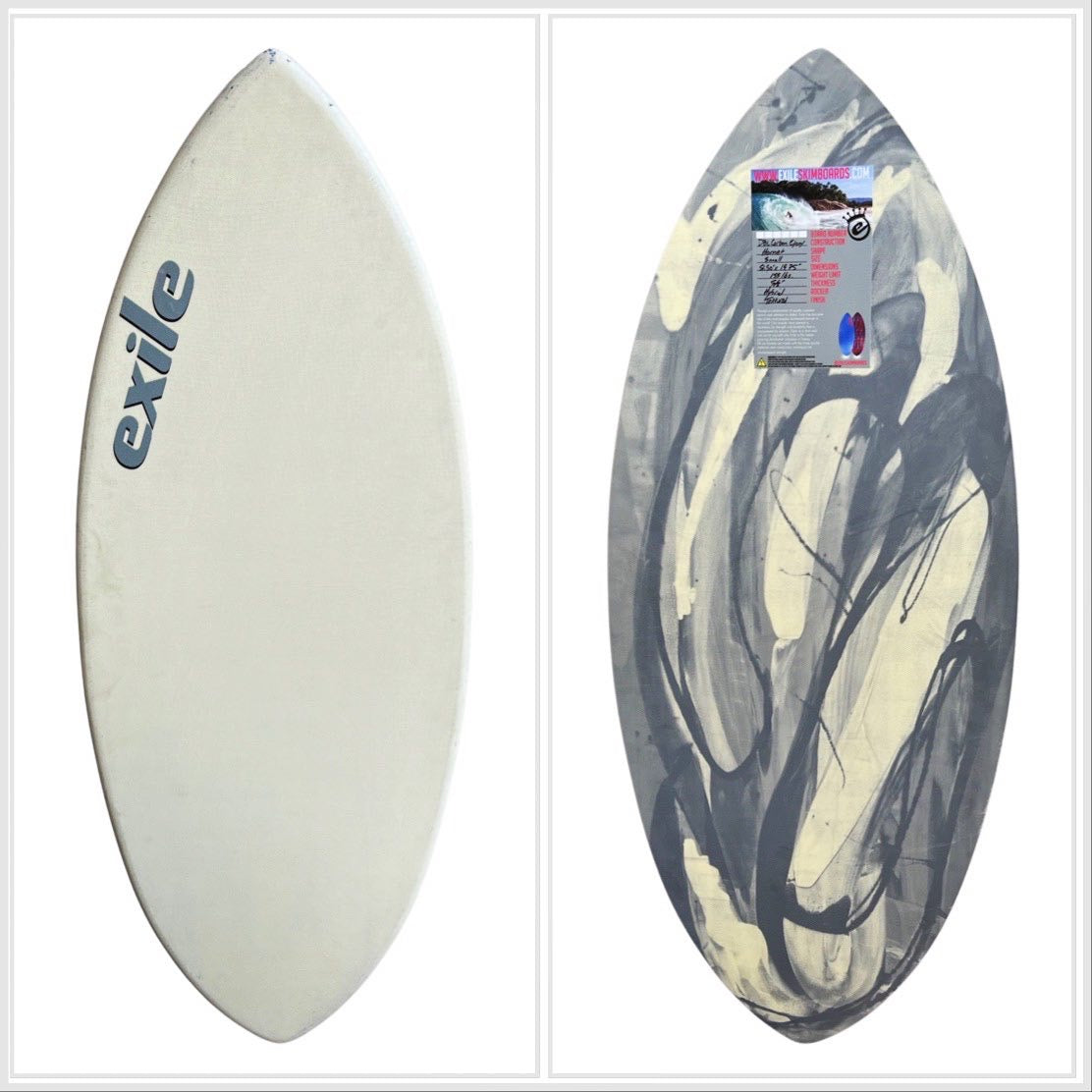 Double Carbon 5/8 Small Exile Skimboards Australia