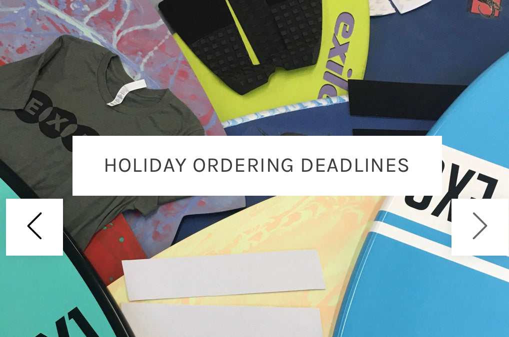 Holiday Deadlines and Gift Cards